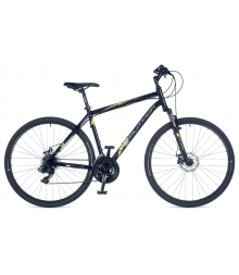 Велосипед AUTHOR Prime (2017) черный/жёлтый