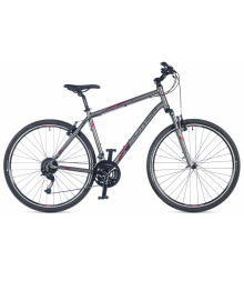 Велосипед AUTHOR Classic (2018) серый/красный/черный