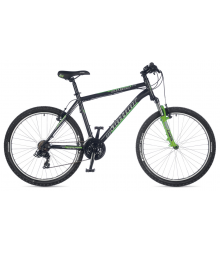 Велосипед AUTHOR Outset (2017) черный/зеленый