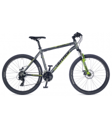 Велосипед AUTHOR Profile (2017) серый/салатовый