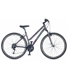Велосипед AUTHOR Integra (2018) серый/розовый