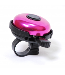 Звонок 5-420158 алюм./пластик D=53мм (240) черно-розовый