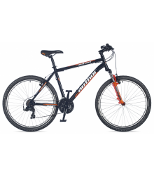 Велосипед AUTHOR Outset (2018) черный/оранжевый