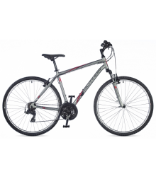 Велосипед AUTHOR Compact (2018) серебро/красный/черный