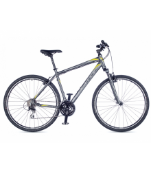 Велосипед AUTHOR Stratos (2016) серый/желтый
