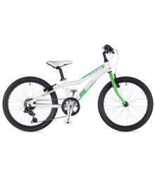 Велосипед AGANG Capo 20 SL (2014) белый/зеленый