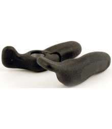 Рога алюм./резина короткие ABE-402 Blk ERGO (50) черные