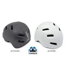 Шлем универс/ВМХ/FREESTYLE Dart 111Blk 10отв. суперпроч. INMOLD черный 58-62см (10) AUTHOR