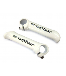 Рога алюм. короткие ABE-302 Wht ERGOBAR прямые сварн. (50) белые AUTHOR