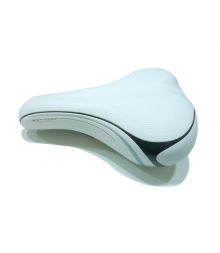 Седло 8-31048010 комфорт. SOFT TOUCH 255х190мм гелевое (20) белое AUTHOR