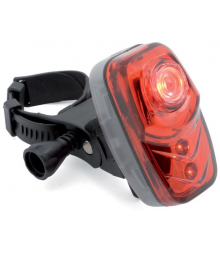 Фонарь задний 3д (1 мощн. 0,5 W)/2ф. A-RedSpot красный влагозащ. (120) с батар. AUTHOR
