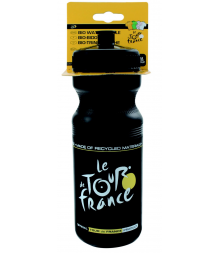 Фляга 5-341215 100% биопластик 0,6л черная (100) TOUR DE FRANCE (США)