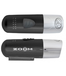 Фара 5д повыш. ярк./2ф A-Zoom 5 LED серебр.-черная с линзами с батар. AUTHOR