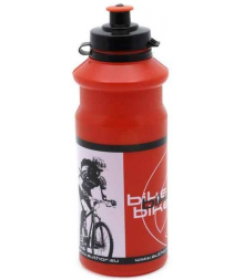 Фляга пластик. красная BIKE 0.7л