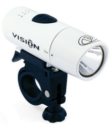 Фара 1д. повыш. ярк. 1W/2ф. A-Vision 1W LED Wht белая (20) с батар. AUTHOR
