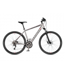 Велосипед AUTHOR Mission (21) серебро/черный/красный