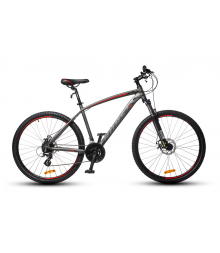 Велосипед HORST Messer (2021) серый/красный