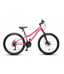 Велосипед HORST Rocket (2021) розовый/серый/лимонный
