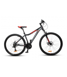 Велосипед HORST Welle (2021) серый/красный