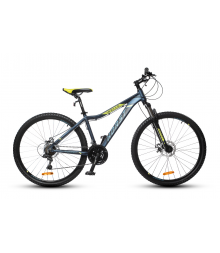 Велосипед HORST Welle (2021) синий/лимонный