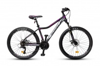 Велосипед HORST Solara (2022)  черный/розовый/фиолетовый