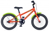 Велосипед AUTHOR Orbit (2019) оранжевый/салатовый